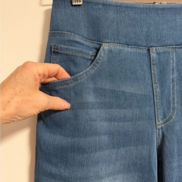 HALARA Flex Flare Wide-Leg Denim Jeans 6 NWT - Picture 8 of 16